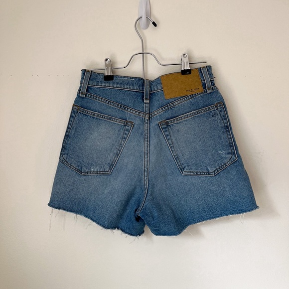 Rag & Bone Maya High Rise Shortie Shorts - Picture 6 of 6
